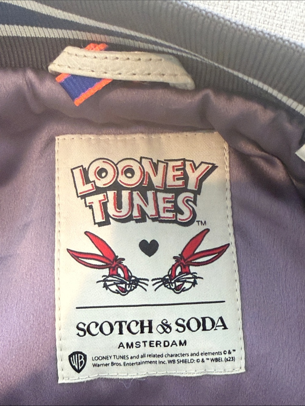 Scotch & Soda x Looney Tunes Varsity Jacket - Picture 5 of 5